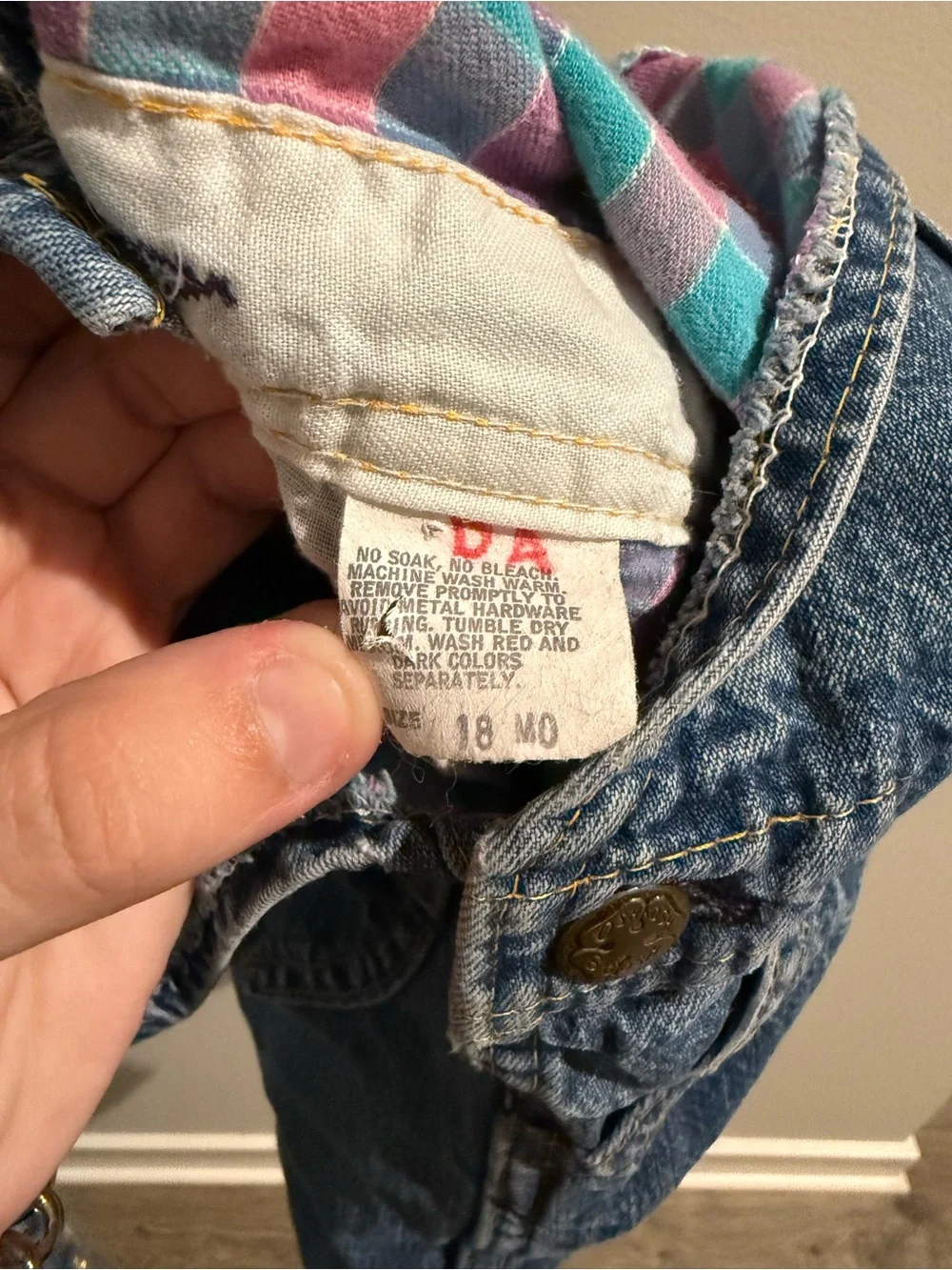 Vintage OshKosh B'gosh Kids' Denim Overalls
